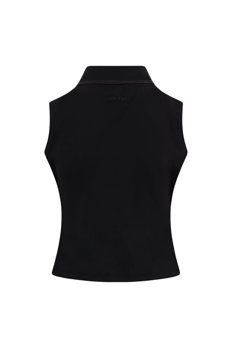 Signature Zipper Top