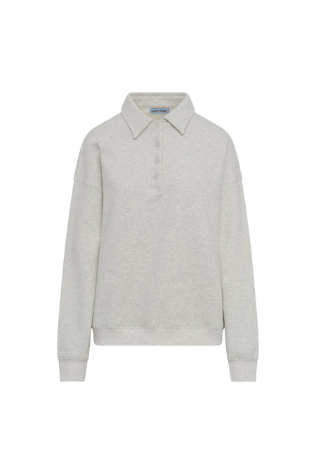 Light gray sweater on a white background